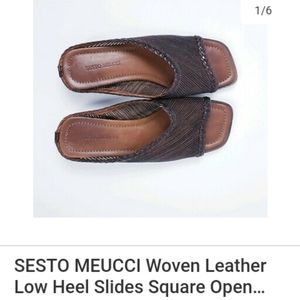 Meucci wovan leather